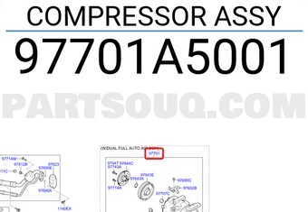 COMPRESSOR ASSY-كمبرسور