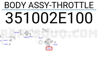 BODY ASSY-THROTTLE-بخاخ ثروتل- بنزين