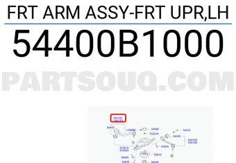 FRT ARM ASSY-FRT UPR,LH  - , -مقص امامي علوي يسار