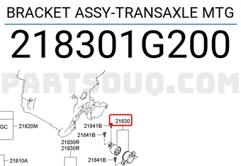 BRACKET ASSY-TRANSMISSION MTG-كرسي قير