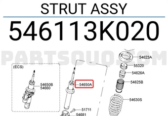 STRUT ASSY-جانبين
