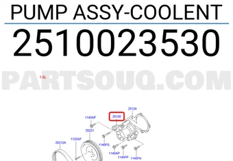 PUMP ASSY-COOLENTطرمبة ماء