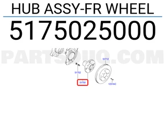HUB ASSY-FR WHEEL هب للبارينج