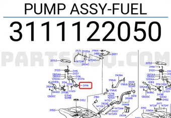 PUMP ASSY FUELطرمبة بنزين