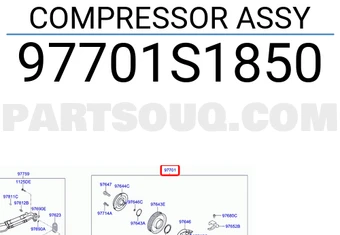 COMPRESSOR ASSY-كمبرسور