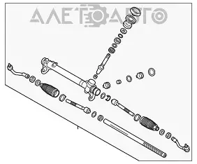 GEAR ASSY-STEERING-دودة دريكسيون