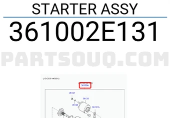STARTER ASSY-سلف