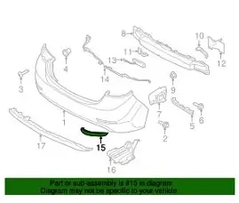 REFLECTOR/REFLEX ASSY-RR RH-عاكس نور خلفي يمين
