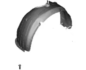 بطانة رفرف سوناتا 2009-2010 يمين