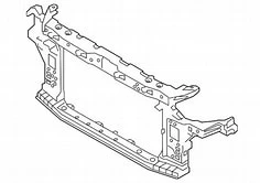 CARRIER ASSY-FRONT END MODULE-واجهة داخلية امامية